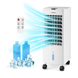 Costway Evaporative Air Cooler Fan Portable Oscillating Swamp with 3 Speeds Modes Remote