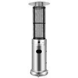 40000 BTU Stainless Steel Round Glass Tube Patio Heaters