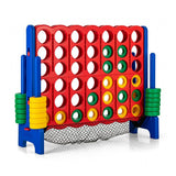 4-to-Score Giant Game Set with Net Storage-Blue