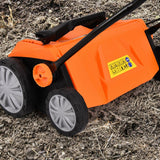 15 Inch 13 Amp Electric Scarifier with Collection Bag and Removable Blades-Orange