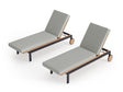 Monterey Teak Chaise Lounges (Set of 2)