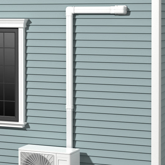 4 Inches W Mini Decorative PVC Slim Line Cover Kit