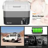 70 Quart Portable Electric Car Camping Cooler