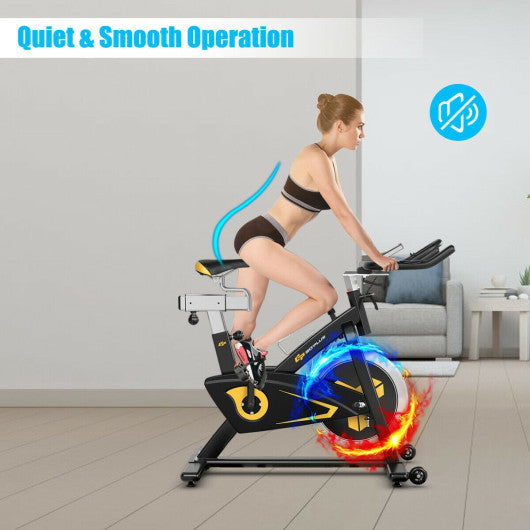 Magnetic Exercise Bike Fixed Belt Drive Indoor Bicycle