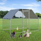 9.5 x 6.5 Feet Large Walk In Chicken Run Cage