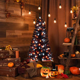 4.5 Feet Artificial Halloween Tree with 6 Lighting Modes and 5 Musics