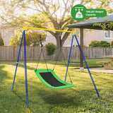 60 Inch Platform Tree Swing 700 lbs for Kids and Adults-Green