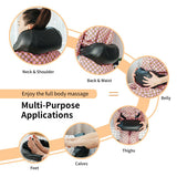 Shiatsu Neck Massager with Heat and Deep Tissue 3D-Kneading-Black