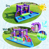 Inflatable Water Slide Castle without Blower