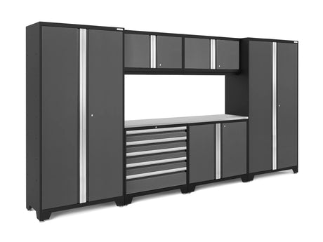 Bold Series Extra-Wide 7-Piece Cabinet Set