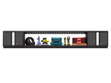 Bold Series 3 Piece Cabinet Set with Wall Cabinets and 72 In. Display Shelf
