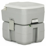 5.3 Gallon Portable Travel Toilet with Piston Pump Flush