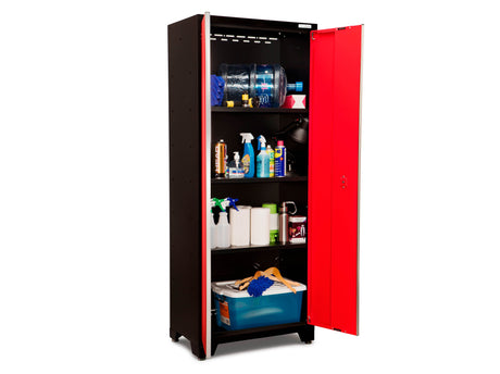 Bold Series 8 Piece Cabinet Set with Tool, Base, Wall Cabinets and 30 In. Lockers
