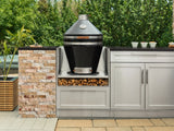 Outdoor Kitchen Signature Series 6 Piece Cabinet Set with Kamado Cabinet