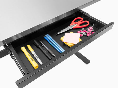 56 In. Electric Adjustable Height Worktable with Drawer