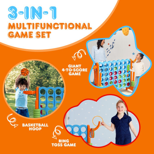 2.5ft 4-to-Score Giant Game Set-Orange