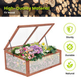 Outdoor Indoor Garden Portable Wooden Greenhouse