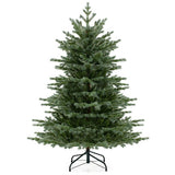 5/6/7 Feet Artificial Christmas Tree with 1426/2116/3156 Lush PVC and 200/300/400 Warm White LED Lights-5 fit