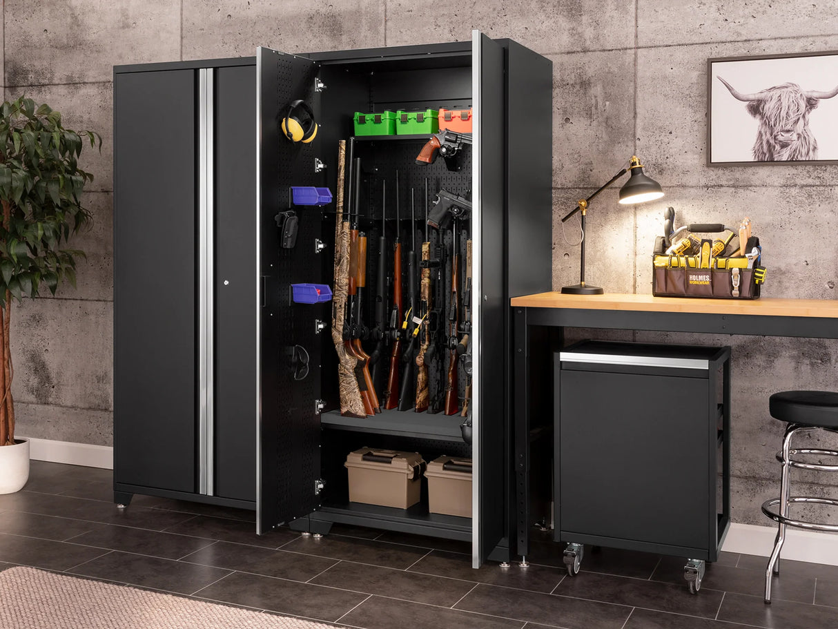 36 In. Secure Gun Cabinet with Accessories