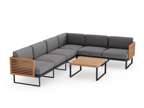 Monterey 6 Seater Sectional with Coffee Table