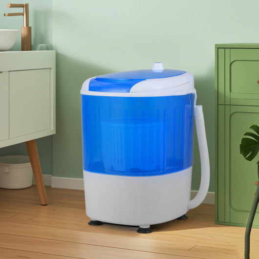 5.5 lbs Portable Semi Auto Washing Machine for Small Space