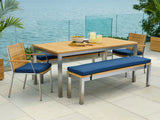 Monterey 8 Seater Dining Set with 96 In. Table and Bench Seating