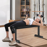 Flat Weight Bench 660 LBS Heavy Duty Strength Training Bench-Black