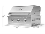 Outdoor Kitchen Stainless Steel Performance Grill