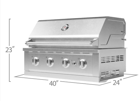 Outdoor Kitchen Stainless Steel Performance Grill