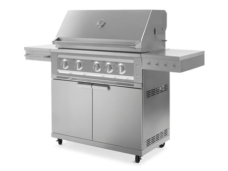 Outdoor Kitchen Grill Cart with Platinum Grill