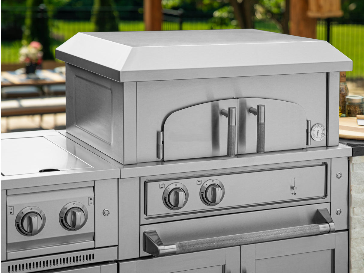 Outdoor Kitchen Platinum 33 In. Built-In Pizza Oven