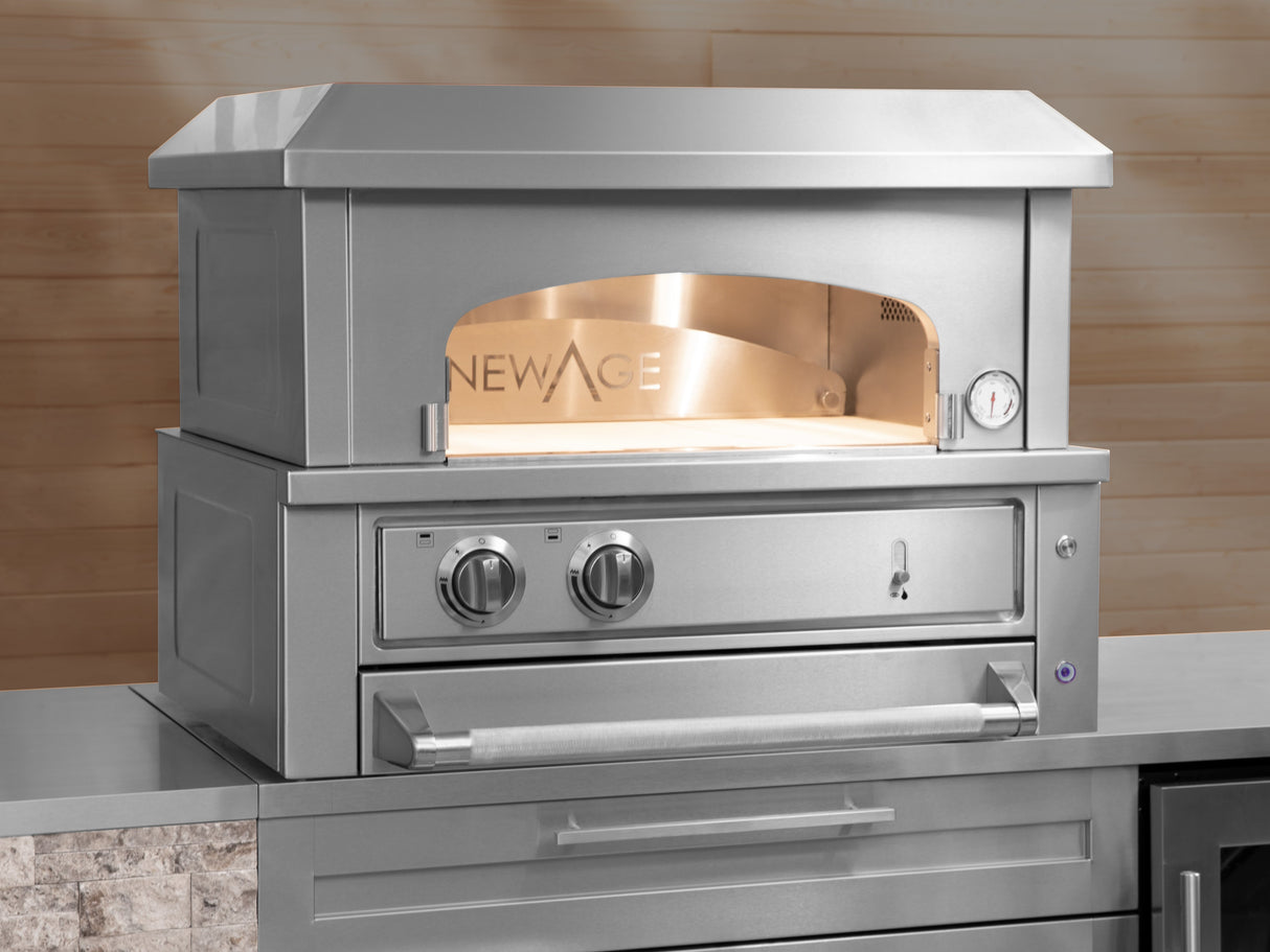 Outdoor Kitchen Platinum 33 In. Countertop Pizza Oven