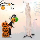 6FT Halloween Animated Standing Mummy with LED Red Glowing Eyes