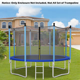 12Ft Replacement Weather-Resistant Trampoline Safety Enclosure Net