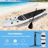 Inflatable Stand Up Paddle Board SUP with Paddle Pump Waterproof Bag-L