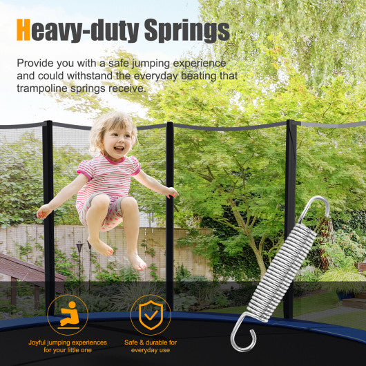 5.5 Inch Rustproof Galvanized Steel Replacement Trampoline Elasticity Springs