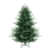 6 FT Pre-Lit Artificial Hinged Xmas Tree with 778 PVC and PE Branch Tips-M