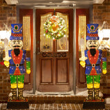 6 Feet Pre-Lit Nutcracker with Sword and 110 LED Lights