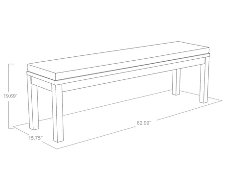 Monterey Dining Bench