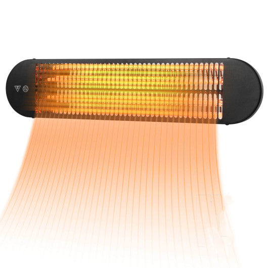 750W/1500W Wall Mounted Infrared Heater with Remote Control