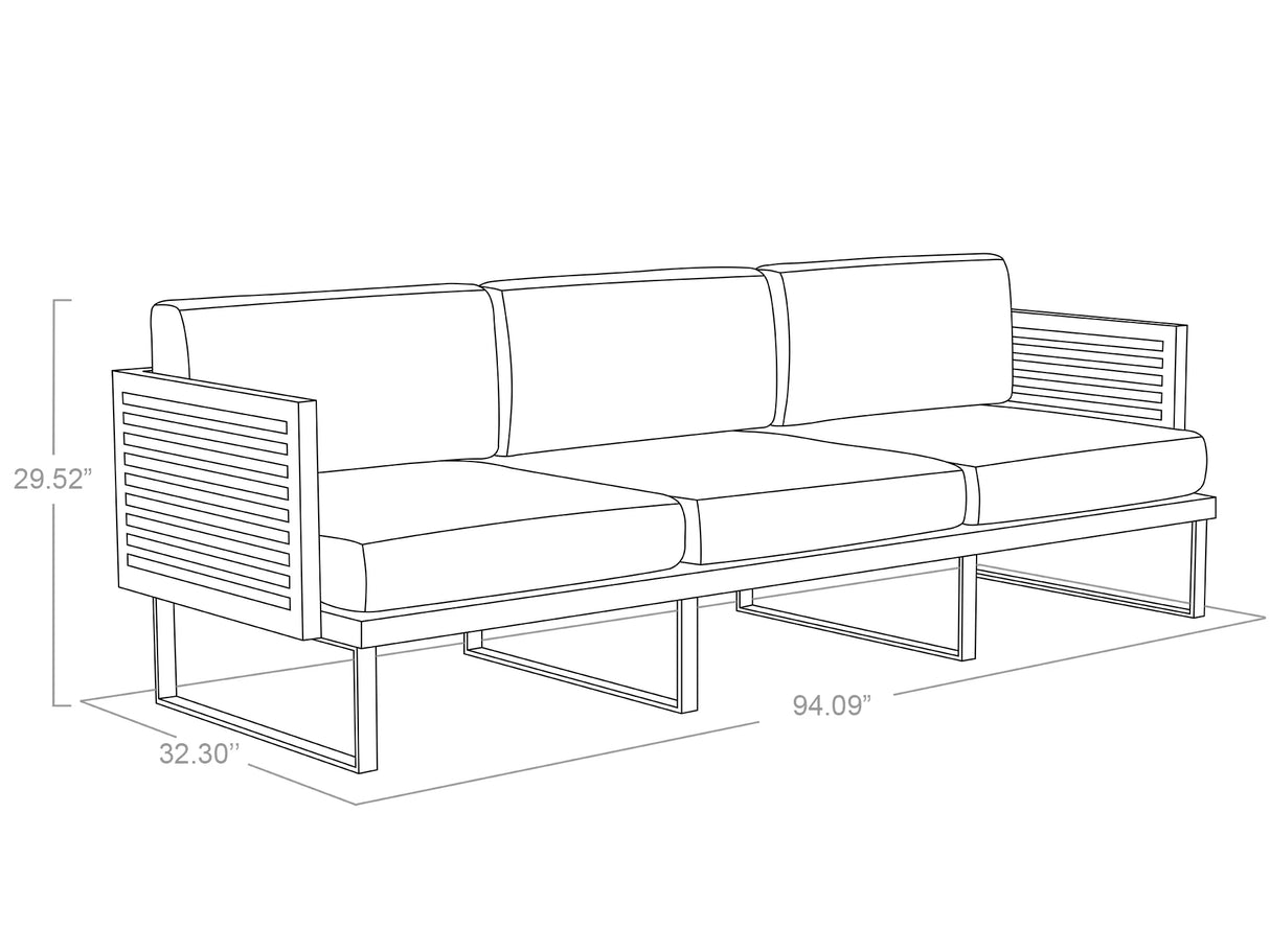 Monterey 3 Seater Sofa