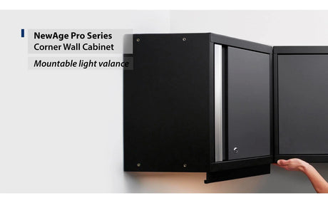 Pro Series Corner Wall Cabinet