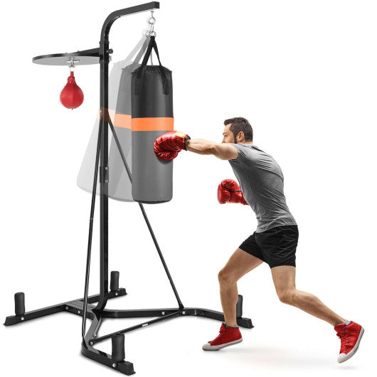 Heavy Duty Boxing Punching Stand With Heavy Bag