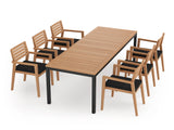 Rhodes 6 Seater Dining Set with 96 In. Table