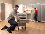 Bold Series 12 Piece Cabinet Set with Tool, Base, Wall Cabinets and 2 Lockers