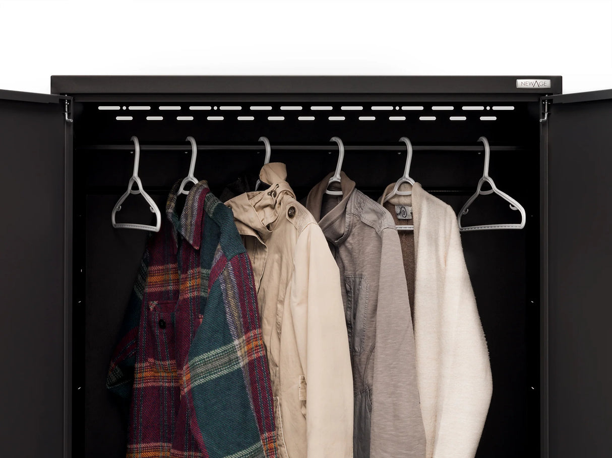 Bold Series 3 Piece Cabinet Set with Wall Cabinets and 72 In. Display Shelf