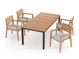 Rhodes 4 Seater Dining Set with 72 In. Table