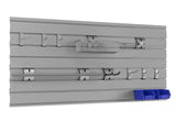 Steel Slatwall 12-Piece Accessory Kit