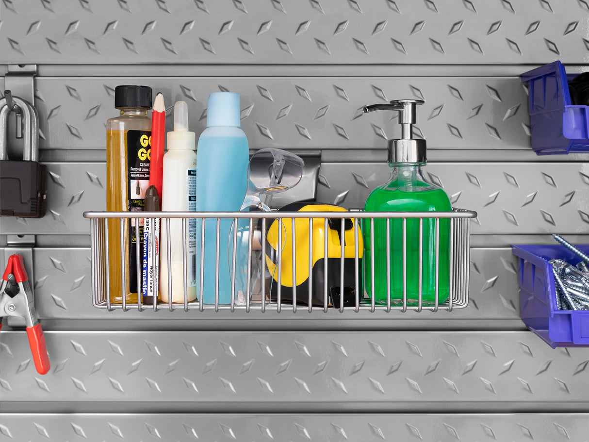 Steel Slatwall 20-Piece Accessory Kit