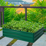 47.5 Inch Patio Raised Garden Bed Vegetable Flower Planter